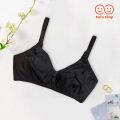 Twin Shop Pack of 4- Cotton Bra for Women Girls| Non Padded Ladies Brazier| Irani Bra - Bra For Girls. 