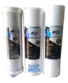 Water Filter Cartridge 3 in 1 (Axtron - Vietnam) PP Sediment, OCB-GAC & CTO-GAC. 