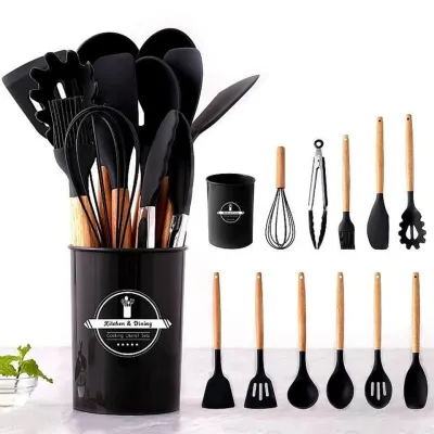 12-Piece Silicone Kitchen Utensil Set