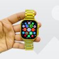 G9 Ultra pro Smartwatch | Golden Edition | Bluetooth Calling Smart Watch. 
