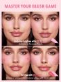 Sheglam Color Bloom Liquid Blush in Shade Petal Talk 5.2 ml Natural Flush & Long-Lasting Glow. 