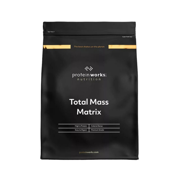 The Protein Works Total Mass Matrix - Chocolate Silk - 2 kg (4.4 lbs)