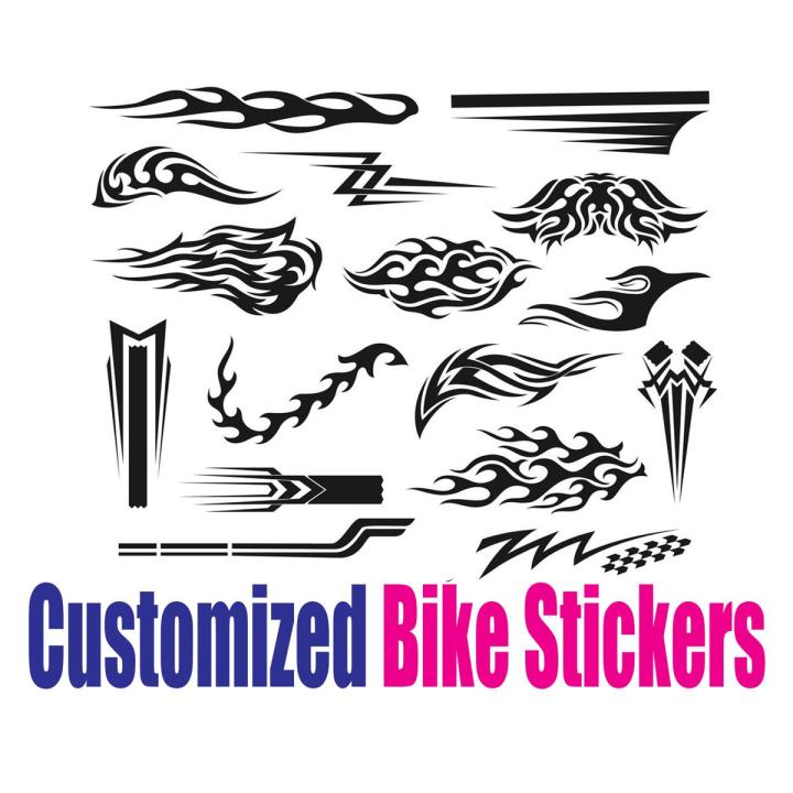 Customized Bike Stickers