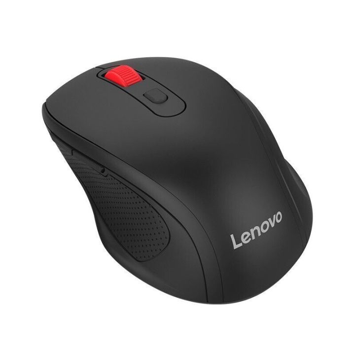Lenovo M24 gaming mouse wireless black keycaps computer and office mute mouse gamer accessories laptop computers for Games