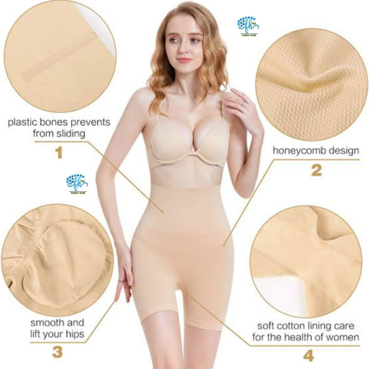 Fashion House 786 Lower Half Body Shaper Seamless High Waist Slimming Tummy Control Shapewear Belly Slimmer Best For Women Body Slimmer Body Shaper Slim Suits Ladies Clothing