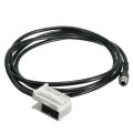 Car 3.5Mm 12Pin Female Audio Music Aux Cable Input Adapter for Mercedes Benz W169 W203 W209 W221 W164 R230. 