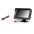 Rear View Camera Wide Degree 4.3inch TFT LCD Display or Monitor Waterproof Night Vision Reversing Backup, Monitor. 