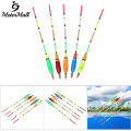 MeterMall 5PCS Fishing Floats Balsa Wood Fishing Float Bobber Bite Indicator Angling Equipment With strong Float Tail Multiple Color. 