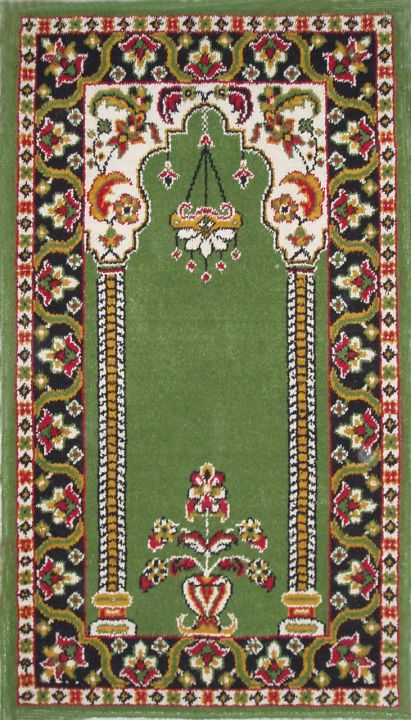 High Quality Soft Natural Woolen Prayer Rug/Mat | Jae Namaz