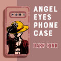 AMORVOR for Samsung Galaxy S10 Plus Back Cover Anime Cool Luffy Case Camera Protection Soft Silicone TPU Phone Cases. 