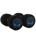 "Enhance Your Workout: Apollo Rubber Dumbbell with Steel Grip Iron Rubber Coating .. 