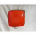 Custom Square Red Melamine Dinnerware Set | Loose Double Glaze Melamine Dinner Set In Red Color | Choose The Items What You Need. 