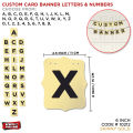 Customize Card Banner Collection, Alphabet Letter ABCD & 1234 Number Cards Banner. Wall Hanging Bunting Shiny Gold Banners Decorations, Name, Birthday Dates, Farewell Festival Events, Happy Birthday Party Decor Supply, Anniversary, Bridal & Baby Shower. 