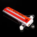 MeterMall Leds Bicycle Spoke Lamp Colorful Patterns Bicycle Wheel Light Cycling Signal Warning Flashlight. 
