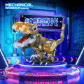 Luminous Dinosaur Mechanical Fierce Tyrannosaurus Compatible with Lego Assembled Building Blocks Children Boys' Toys. 