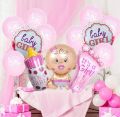 It’s a Girl and It’s a Boy 5Pcs Baby Balloons Set for Baby Girl or Baby Boy Best Foil Balloons for Baby Shower, 1st Baby Born, Welcome Baby, and other baby celebrations.. 