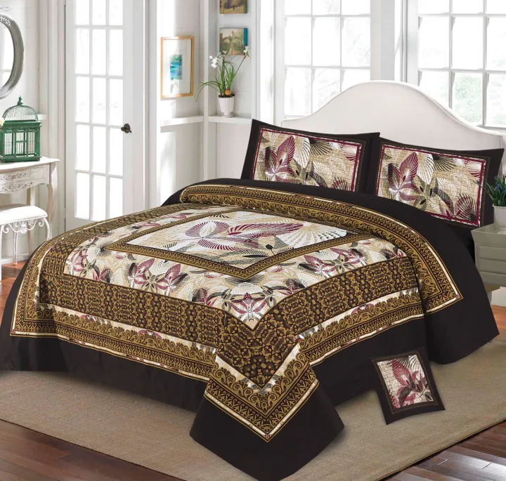 Luxury%20Bedsheet%20-%204pc%20King%20Size%20Bedsheet%20-%203d%20Crystal%20Cotton%20-%20Bed%20sheets%20Double%20bed%20King%20Size%20with%202%20Pillow%20Covers-%20-%20Image%204