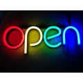 Outdoor waterproof hanging letter led neon sign bar open led mini flex neon lights signs lighting. 