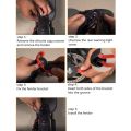 For Xiaomi Scooter M365/M187/Pro Accessories Combination Set Special Hook Shock Absorber Damping Damping Meter Silicone Sleeve Black - black. 