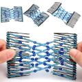 creative magic hair comb for women elastic rope disc hair clip fashion hair accessories. 