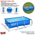 Bestway Steel Frame Pool Collection, Depth Large For Kids & Adults, Big & Deep Family Duraplus Standard Series Swimming Pools, Easy To Setup & Drain Full Size Pool, Childrens Summer Water Fun & Parties Code: 56401, 56403, 56404, 56405, 56217, 56283. 