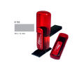 Shiny s-722 size 14x38 mm Handy stamp  Shiny s722 pocket stamp with custom nylon rubber printing. 