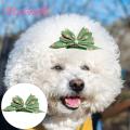 Ameesi Cat Hair Clip Comfortable Polka Dots Pet Cat Dog Bowknot Hair Accessories. 