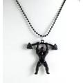 Muscular Dumble Theme Chain Locket. 