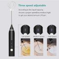 2 in 1 Electric Rechargeable Coffee Beater & Milk Frother and Foamer USB Charging Handheld Egg Beater & Coffee Beater Stir Baking Cream Foaming Machine Coffee Blender. 