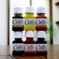 Calligraphy Ink set for Qalams and dip pens, 6 Piece, Primary colors for Calligraphy and Drawing, 6×45mLe Bottles. 