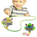 Creative Magical Tumbler Unicycle Fidget Spinner Tightrope Walker Balance Gyroscope Interesting Electric Toys For Children Gifts. 