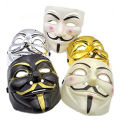 Imonic V for Vendetta Mask / Anonymous / Guy Fawkes Mask - Toys For Boys - Silver. 