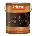 Brighto Paints All Wood Coat Matt Quarter. 