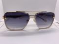 Sunglasses Large Frame Metal Cut Edge Double Beam Driving Glasses Sunglasses Fashion Personality Sunglasses Metal UV400 UV protection Clean Vision for Men. 