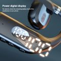 100%new celebrity trend+In stock+COD Wireless Headphones Bone Conduction Bluetooth Earphones with Microphone Handsfree Noise Canceling Headset for Driving Audifonos. 