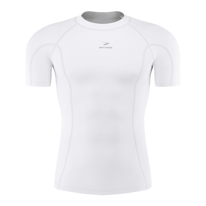 Swift%20Wears%20Mens%20Compression%20Base%20Layer%20Top%20Half%20Sleeve%20Thermal%20Gym%20Sports%20Shirt%20-%20Image%202