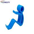 Office Phone Stand Portable Anti-skid Phone Stand for Office Home Use Securely Holds Device Compact Stable Desktop Mobile Holder Stickman Phone Holder. 