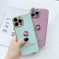 FELMYST Luxury Case For OPPO A31 3D Metal Flower Colorful Fine Glitter Queen Mobile Phone Casing Girl Women Gift Couple Soft TPU Cover. 