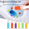 1PC Toilet Cleaner Gel Deodorant Air Freshener Aromatic Flower Needle Detergent Small Flower Toilet Fragrance Deodorant. 