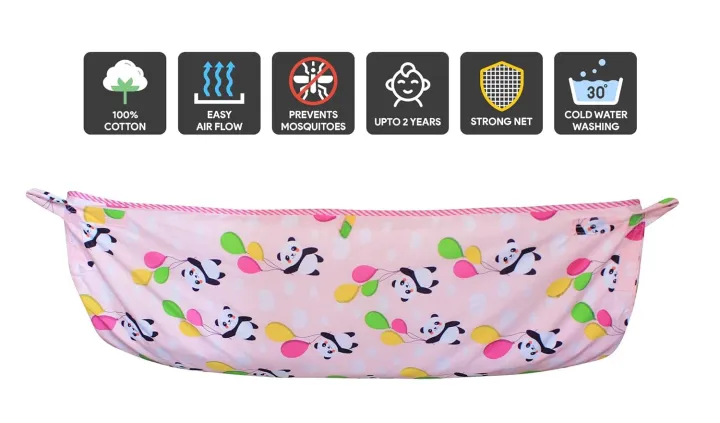 Pack%20of%202%20cradle%20cover%20&%20hooks%20New%20Born%20Baby%20Soft%20Swing%20Cloth%20with%20metal%20hooks%20,%20Cradle%20Cover%20/Ghodiyu/Khoyu/Zoli%20Hammock,%20ASSORTED%20-%20Image%205