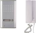 Single-Family Intercom Kit with Flush Gate Opener Button – RL Door Phone Intercom System with Doorbell and Single Handset for External Gate Access. 