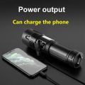 Most Powerful LED High Brightness Flashlight USB Rechargeable Torch Light High Power, water Proof  Wear Resistance Flashlight Tactical Lantern Long Shot Hand Lamp For Camping. 