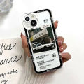 【BeginnerBer】Anime Initial D Phone Case For iPhone 15 14 13 12 11 Pro Max Mini X XR XSMAX SE20 8 7 6 Plus Transparent TPU Lens Creative Cover. 