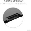 Laptop Battery 4 Cell  11.4V 42Wh Replacement for Latitude E5280 E5480 Series  TYPE -  3DDDG      - Black. 