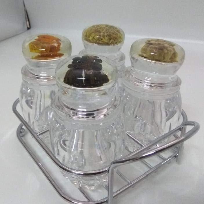 M.Sale%204%20Pcs%20ACRYLIC%20Kitchen%20Salt%20&%20Pepper%20Shaker%20With%20Stainless%20Steel%20Holder%20-%20Image%204