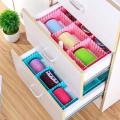 Plastic DIY Grid Board Storage Box Drawer Cabinet Divider Clapboard Organizer. 