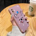YIWESAN For Huawei Nova 3i Case Thin Side Edge Square New Design Phone Cases Cartoon Simple Winnie The Pooh Plating Pattern Silicone Casing Full Back Cover Camera Protection Shockproof Softcase. 