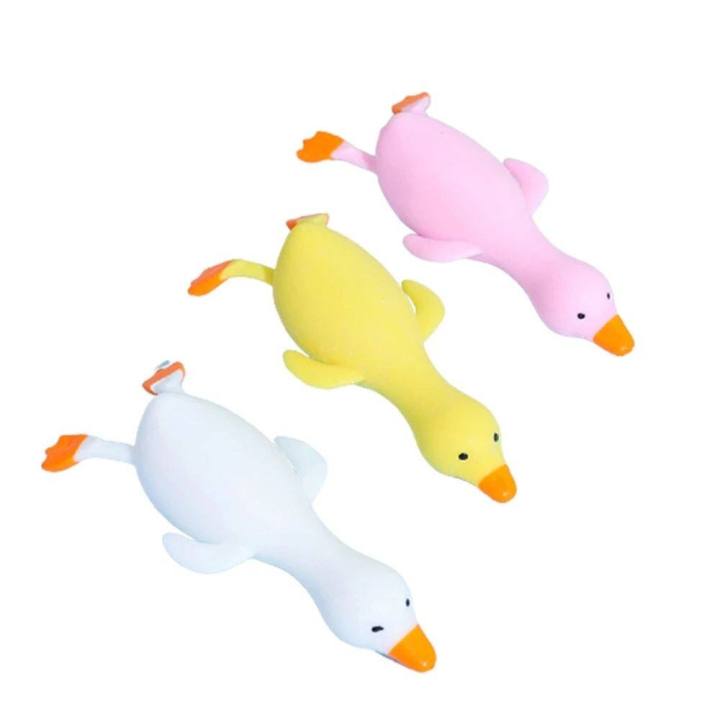 XUECHUANGYING Novelty Random Color Antistress Animal Duck Stress Relief Kill Time Decompression Toy Fidget Toy Squeeze Ball Squish Toy