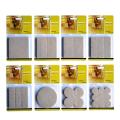 2-32PCS Self Adhesive Mat Table Chair Round Furniture Leg Pads Protector Feet Floor Square Slip Mats Bumper Home Hardware. 
