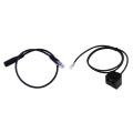 2pc 3.5mm Headset to Cisco Jack Female to Male RJ9 Plug Cable Cord. 